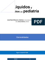 Líquidos y Electrolitos en Pediatría