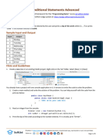 03.2 - PB Java Conditional Statements Advanced Lab