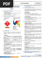 Hoja de Seguridad del GLP | PDF | Agua | Gas de petróleo licuado