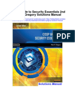 Cissp Guide To Security Essentials 2nd Edition Gregory Solutions Manual