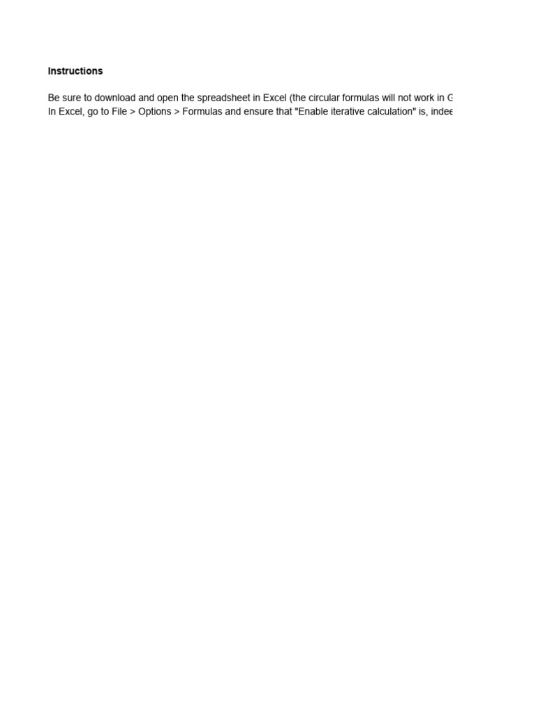 Cap table pro forma template pdf