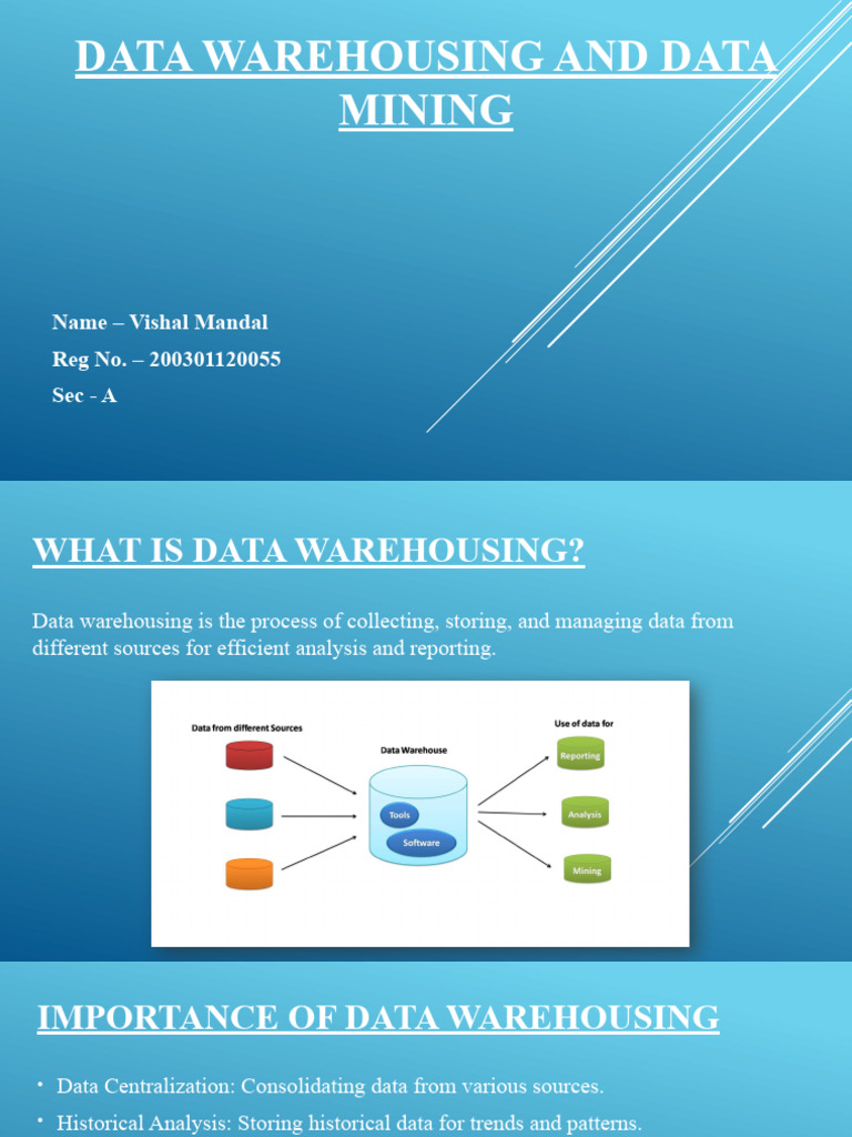 Data Warehousing and Data Mining | PDF