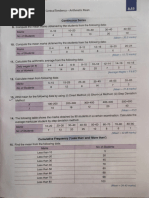 (Stats) Mean Questions