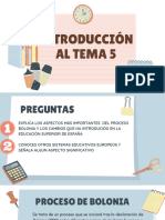 Tema 5 Legislación Preguntas