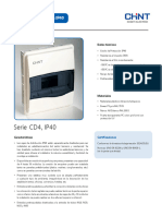 Ficha Tecnica CD IP40