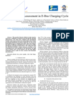 Power Quality Assessment in E-Bus Charging Cycle