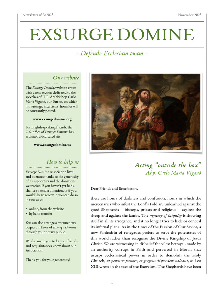 Exsurge Domine PDF Jesus Mass (Liturgy)