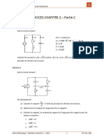 Exercices Chapitre 2 - Partie C