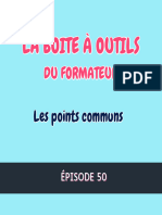 BAO 50 - Les Points Communs