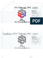 Pembahasan Soal KSN-K Matematika SMA 2020