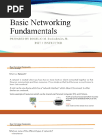 Basic Networking Fundamentals