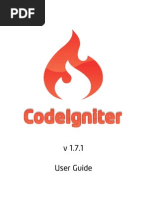 Download CodeIgniter UserGuide v171 by Jaffer Aftab SN68500269 doc pdf