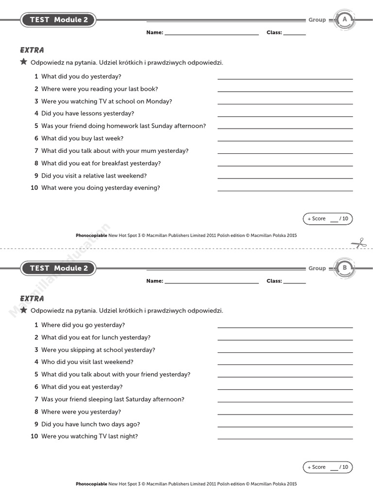 New hot spot 3 module 2 extra pdf