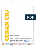 6 - 1 T Crane, Technical Data Sheet - Chlorination