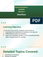 Module 6 Nutritions