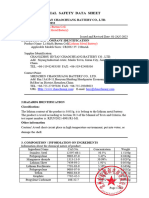 Material Safety Data Sheet - MSDS1