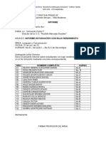 Informe Bajo Rendimiento Estudiantes Prof Alvaro Camacho