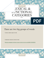 Lexical Functional Categories-2