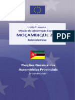 Mozambique General&Provincial-elections 15-October - 2019 EOM Final-Report (PT)
