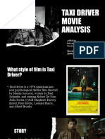 Taxi Driver Movie Analysis Metehan Yilmaz 20000287