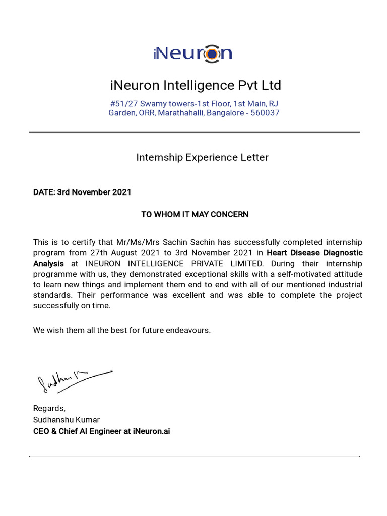 12-ineuron-internship-experience-certificate-pdf