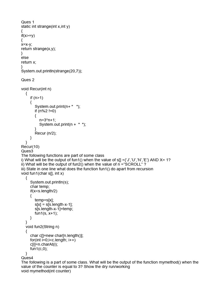 Recursion output pdf computer programming systems engineering