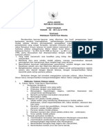 1995-04-27 SE Nomor 001 Tahun 1995 Tentang Pedoman Tuntutan Pidana