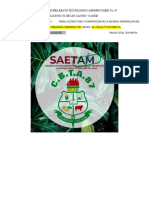 Saetam Quimica Bim 2 T2 Estructura de La Materia Nomenclatura Quimica