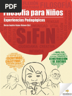 Filosofia para Ninos Experiencias Pedago
