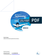 2023 Citi para Swimming World Series Entry Package