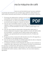 Cómo funcionan las cafeteras eléctricas