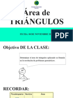 Área de Triángulos