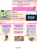 Modelo de PPT de Exposición