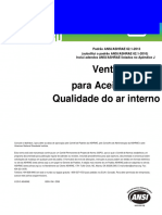 ASHRAE62.1 - Ventilation For Acceptable Indoor Air Quality Portugues