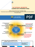 ANALISIS DAN TANTANGAN IMPLEMENTASI STANDAR PENJAMINAN MUTU PENDIDIKAN TINGGI-Edy Cahyono