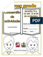 3° S12 y 13 Cuadernillo de Actividades DEL 13 AL 24 DE NOV.