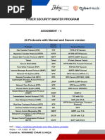 20 Protocols