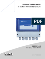 Jumo Dtrans XX 02: in Surface-Mounted Enclosure