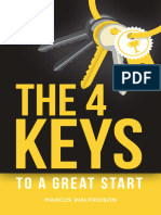 The 4 Keys To A Great Start