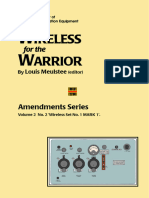 Wireless For The Warrior Volume 2, Amendment No. 2