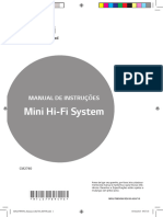 Mini Hi-Fi System: Manual de Instruções