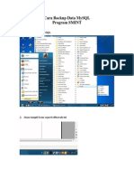 Cara Backup Data MySQL