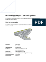 Golvbeläggningar I Parkeringshus