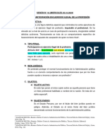 Sesión #16 - El Delito de Participación en Ejercicio Ilegal de La Profesión