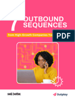 7 Outbound Sequences From High-Growth Companies You Can Steal