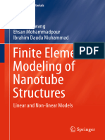 Finite Element Modeling of Nanotube Structures