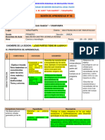 Sesion Cuerpo Humano - Alfabetizacion