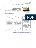 3 Semana - Mes 8 - Análisis de Bases de Datos