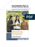 Discovering Computers 2014 1st Edition Vermaat Solutions Manual