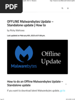Malwarebytes Toolset Quick Start Guide | PDF | Command Line Interface ...